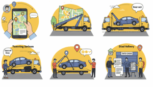 Oto Çekici Hizmetleri Nasıl Çalışır?